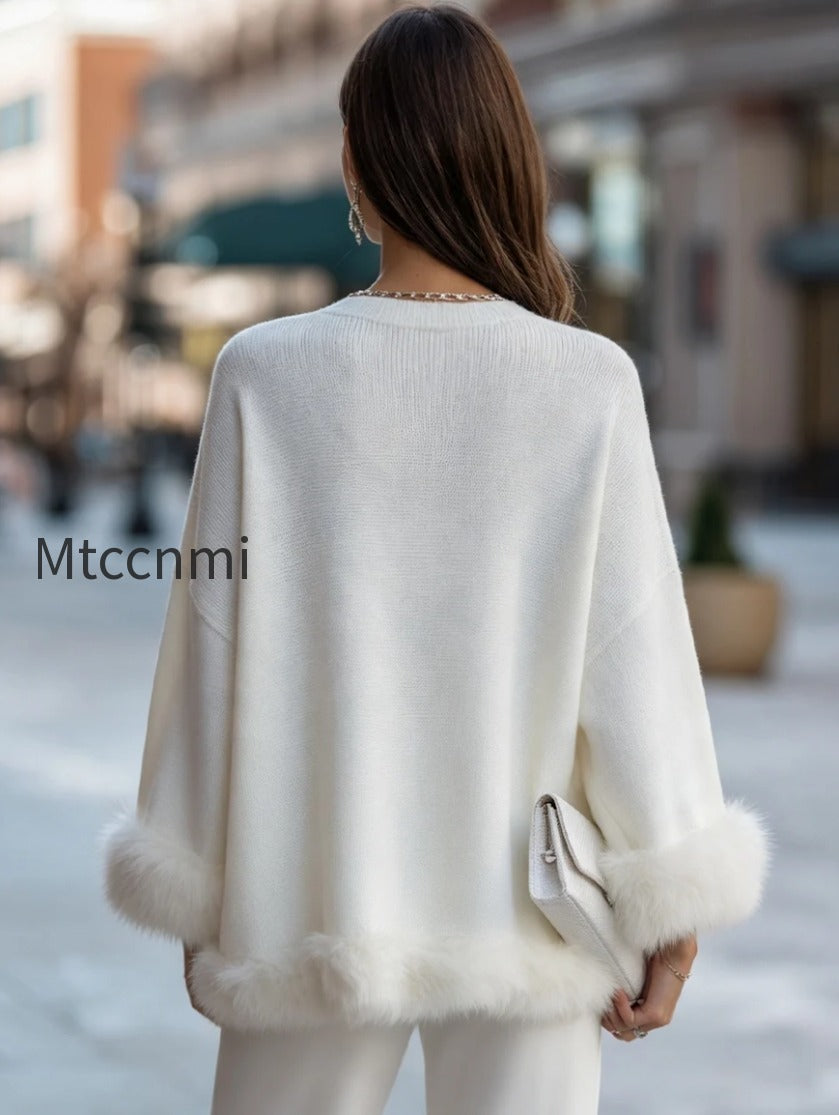 elegant-faux-fur-trimmed-knit-sweater