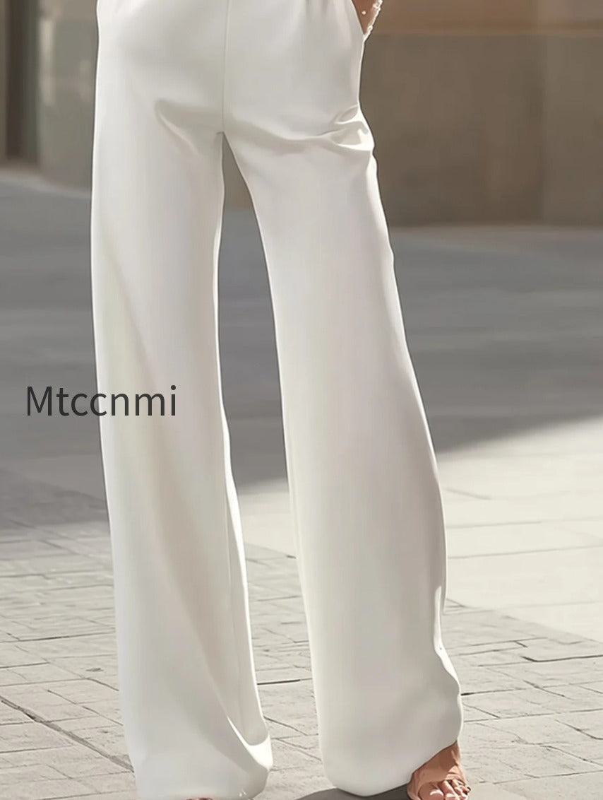 pearl-embellished-sheer-bodice-white-jumpsuit