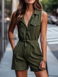chic-olive-sleeveless-utility-romper