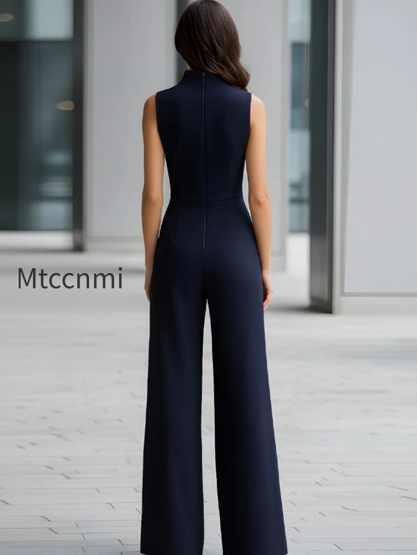 navy-sleeveless-plunge-neck-wide-leg-jumpsuit