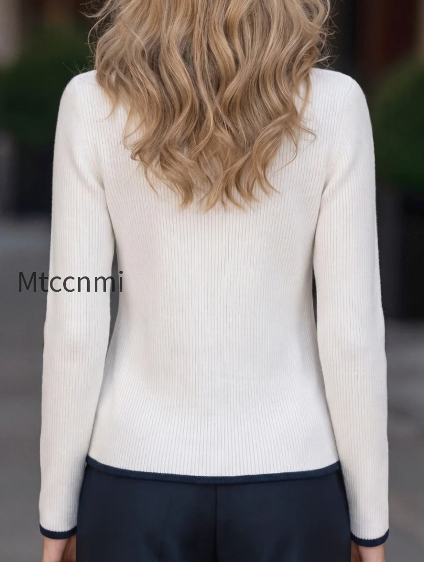 contrast-trim-ribbed-knit-zip-up-cardigan-jacket