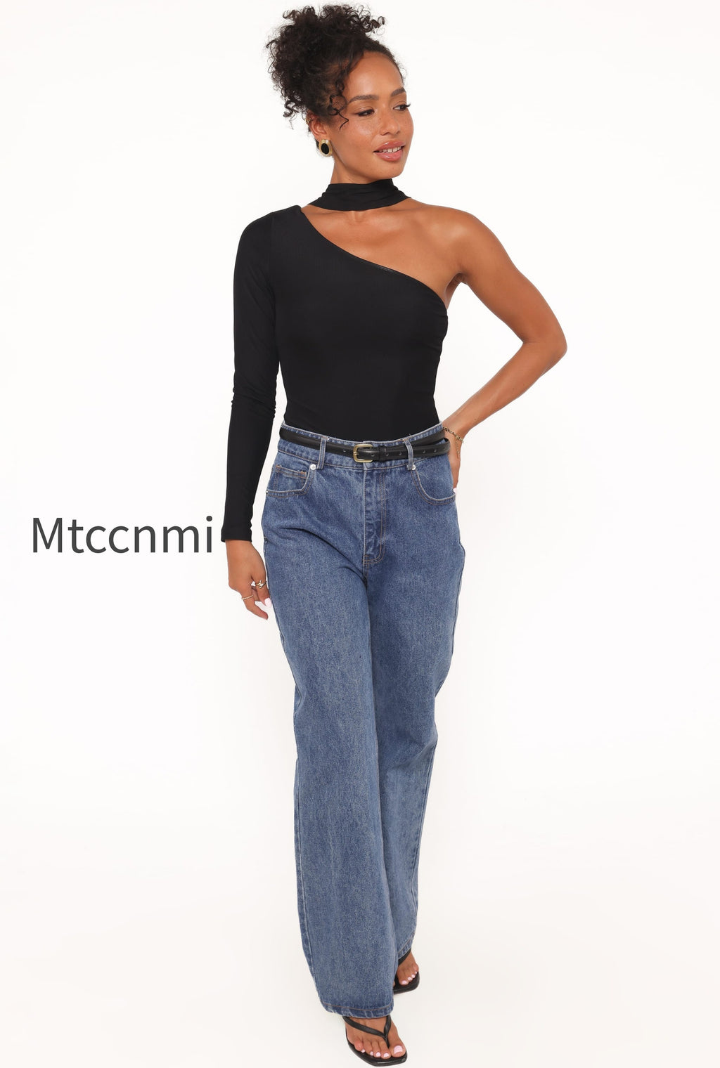 carlie-mesh-one-shoulder-top-black